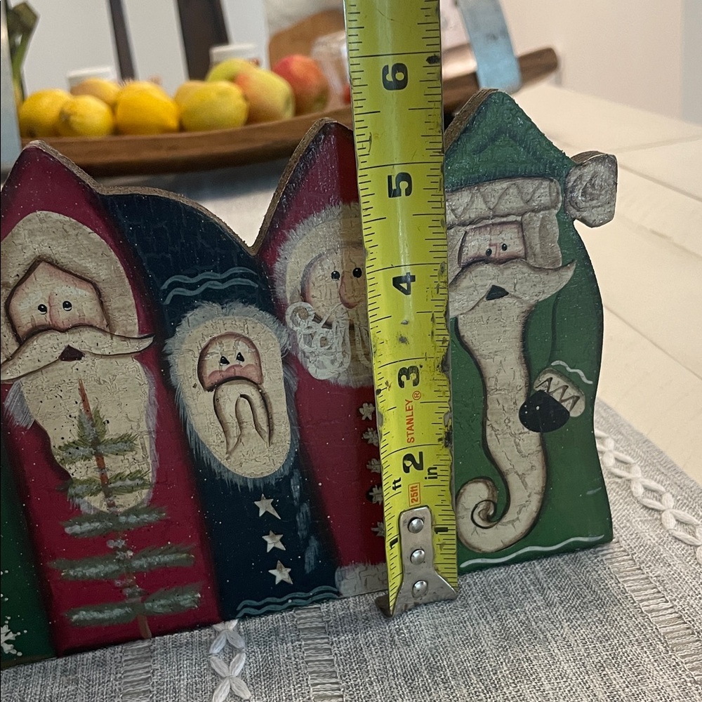 Festive Santa Claus Wooden Decor - Picture 3 of 5